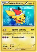 Holiday Pikachu