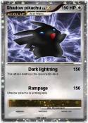 Shadow pikachu