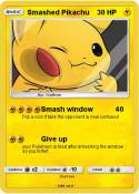 Smashed Pikachu