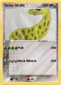 Derpy Giraffe
