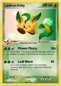 Leafeon Kirby