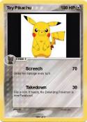 Toy Pikachu