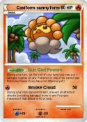 Castform sunny