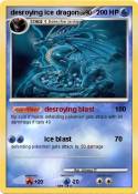 desroying ice