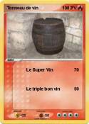 Tonneau de vin