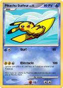 Pikachu Surfeur