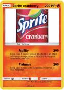 Sprite cranberr