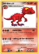 red dino