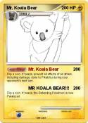 Mr. Koala Bear