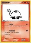 mine turtle