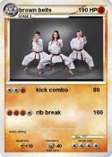brown belts