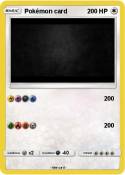 Pokémon card