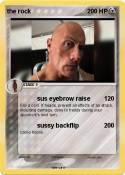 the rock