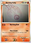 Burning Kirby