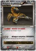 scorpion de