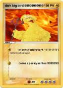 dark big bird
