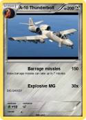 A-10 Thunderbol