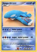 Kyogre EX LV.X