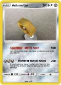 Ash meltan