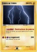 Colère de YHWH