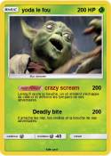 yoda le fou