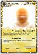 LeBron shine