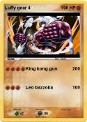 Luffy gear 4