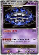 FIRE SKULL