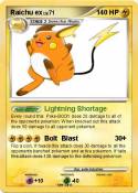 Raichu ex