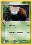 red panda