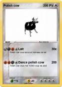 Polish cow