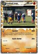 football team