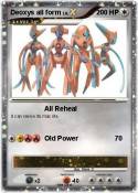 Deoxys all form