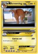 Screaming cat