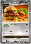 Cheese burger