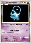 cerveau homer