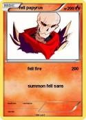 fell papyrus