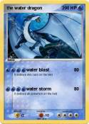 the water drago