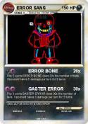 ERROR SANS