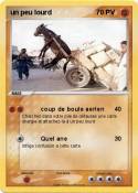un peu lourd
