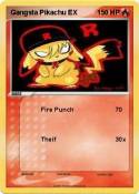 Gangsta Pikachu