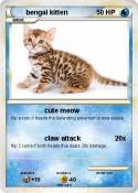 bengal kitten