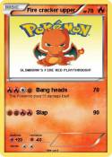 Fire cracker