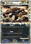 Dark man