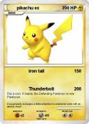 pikachu ex
