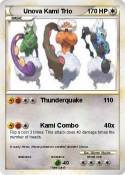 Unova Kami Trio