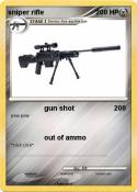 sniper rifle