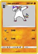 dab unicorn
