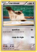 chat élèvent