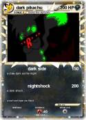 dark pikachu